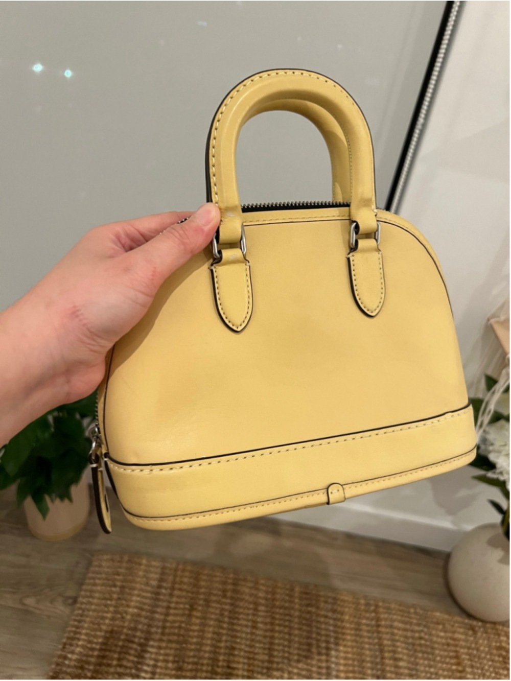RARE Coach x White Rabbit Candy Revel Bag Yellow Asia Exclusive RARE LNY Bunny - Picture 5 of 16